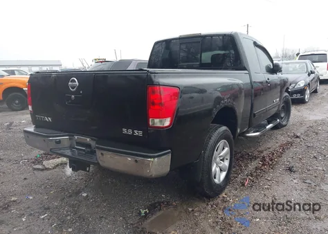 2010 Nissan Titan Se из США, поврежденный, VIN 1N6AA0CC5AN320598